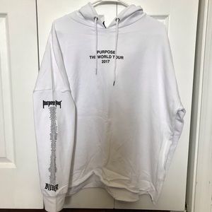 Justin Bieber Purpose Tour sweatshirt
